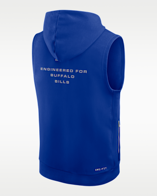 Buffalo Bills Sideline Men's Nike Dri-FIT NFL Sleeveless Pullover
